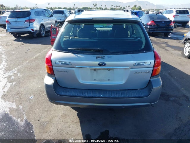 2007 SUBARU LEGACY WAGON OUTBACK BASIC VIN: 4S4BP61CX77316261