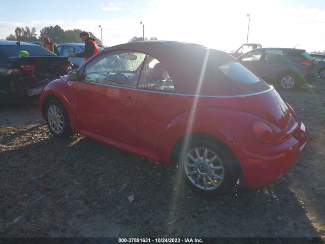 2005 VOLKSWAGEN NEW BEETLE CONVERTIBLE GLS VIN: 3VWCM31Y95M315050