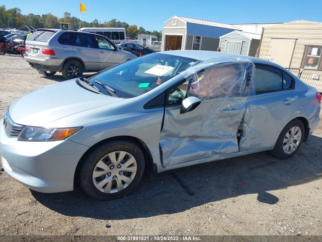 2012 HONDA CIVIC LX VIN: 19XFB2F5XCE077439
