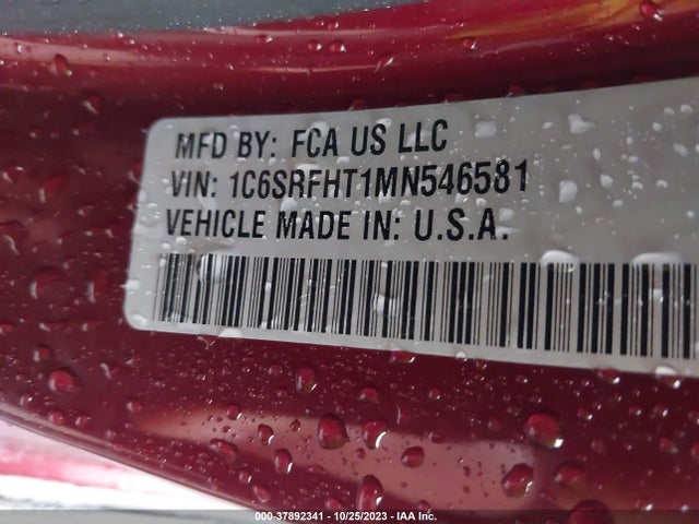 1C6SRFHT1MN546581 RAM 1500 Limited