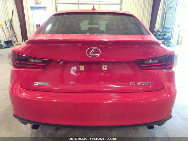 2016 LEXUS IS 200T VIN: JTHBA1D28G5006731