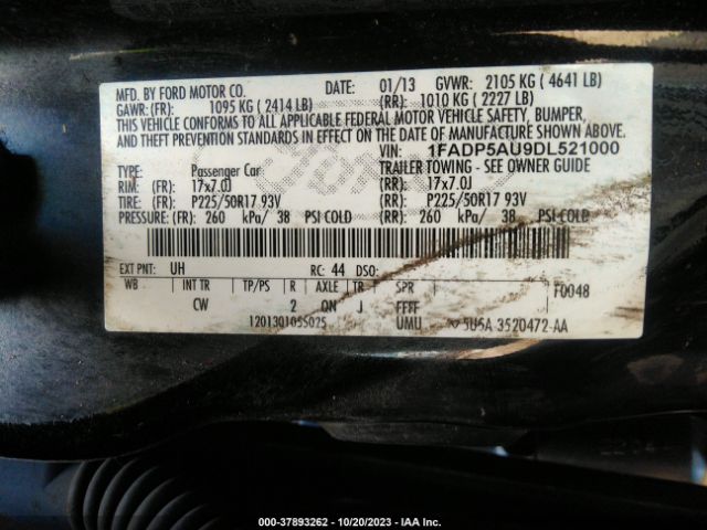 2013 FORD C-MAX HYBRID 1FADP5AU9DL521000 Photo 8