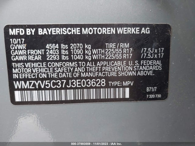 2018 MINI COUNTRYMAN WMZYV5C37J3E03628 Photo 8