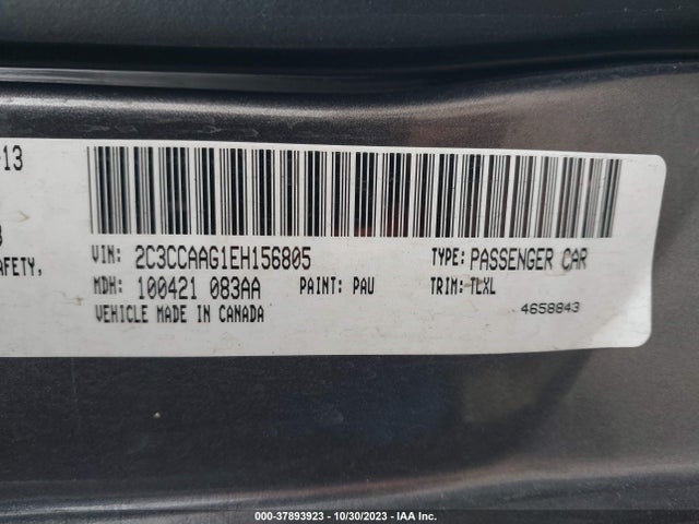 Chrysler 300 2014 2C3CCAAG1EH156805 Image 9