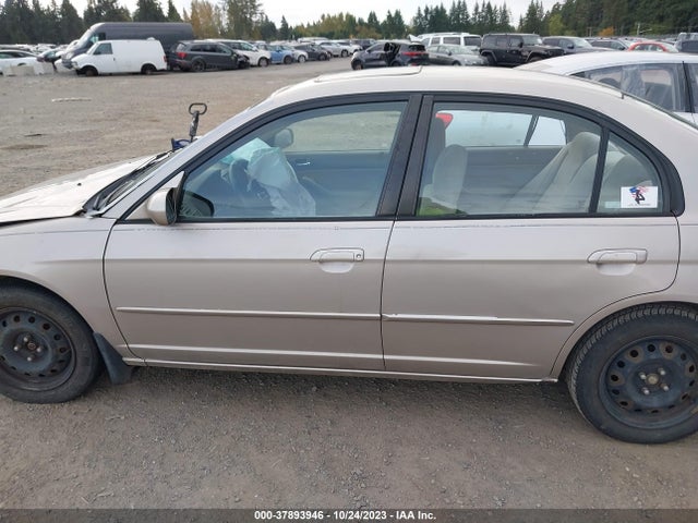 2002 HONDA CIVIC EX VIN: 2HGES25872H515183