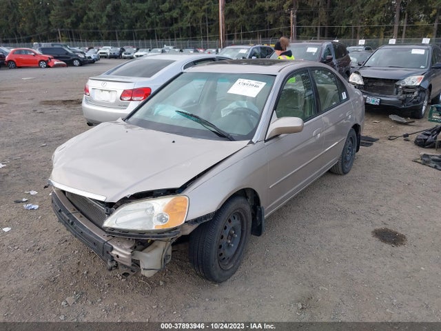 2002 HONDA CIVIC EX VIN: 2HGES25872H515183
