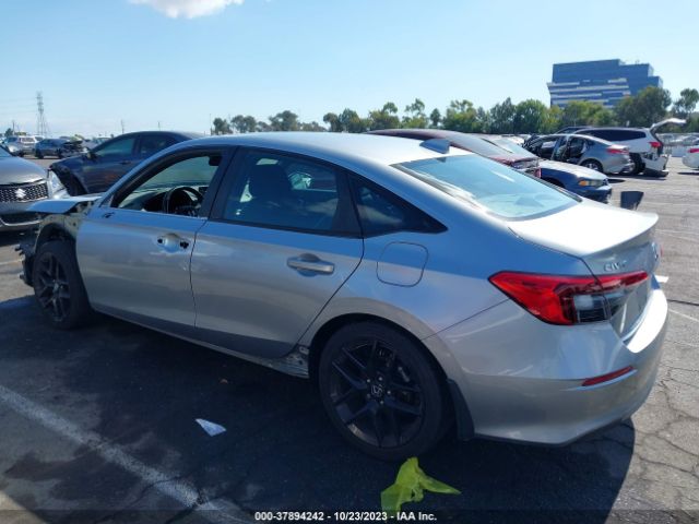 2HGFE2F58NH593539 Honda Civic Sedan Sport