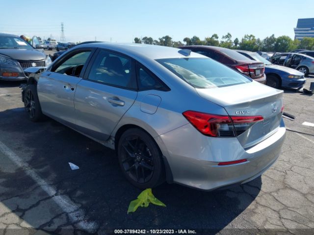 2HGFE2F58NH593539 Honda Civic Sedan Sport