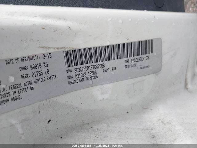 2015 FIAT 500C 3C3CFFDR1FT667988 Photo 8