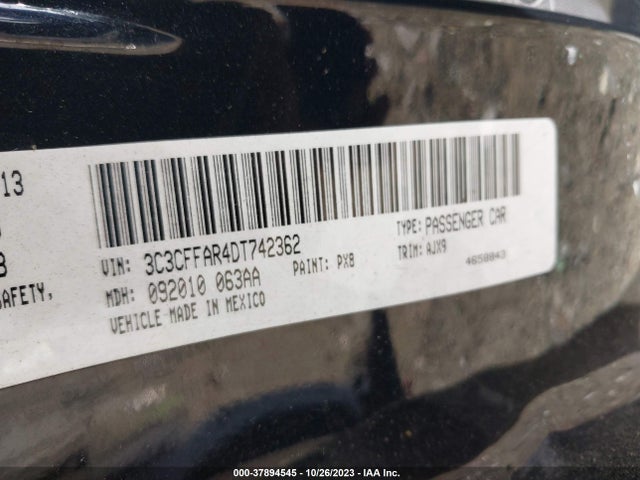 2013 FIAT 500 3C3CFFAR4DT742362 Photo 8