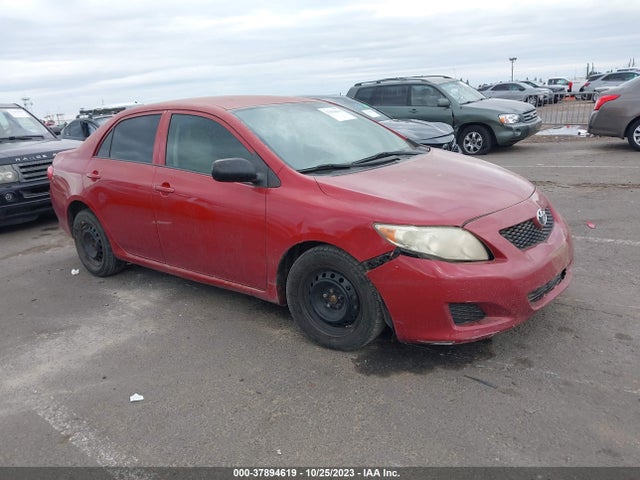 2009 TOYOTA COROLLA VIN: JTDBL40E199024612