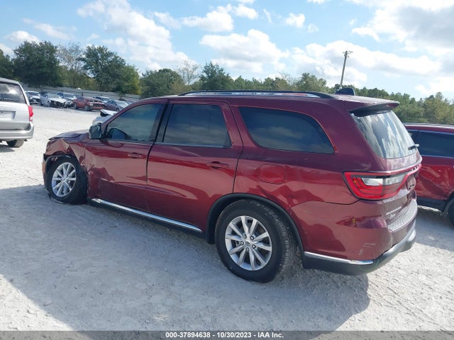 2023 DODGE DURANGO SXT LAUNCH EDITION RWD VIN: 1C4RDHAG2PC596484