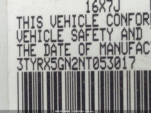 Toyota Tacoma 2wd Sr/sr5 2022 3TYRX5GN2NT053017 Image 9