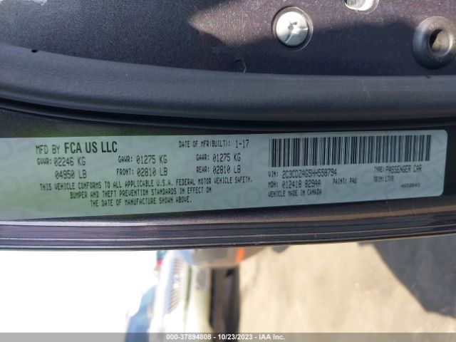 2C3CDZAG5HH558794 Dodge Challenger Sxt