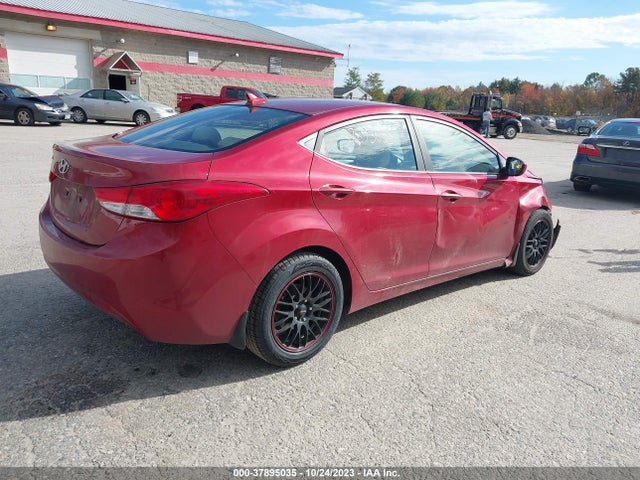 2012 HYUNDAI ELANTRA GLS PZEV VIN: KMHDH4AE6CU319679