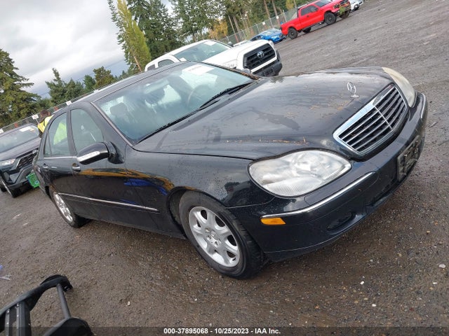 2000 MERCEDES-BENZ S CLASS VIN: WDBNG75J0YA034844