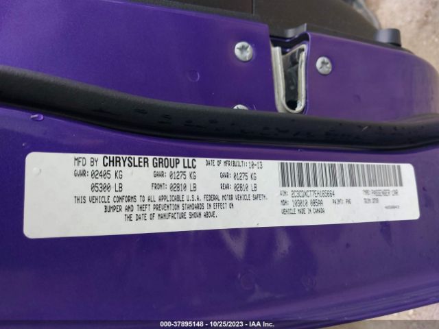 2C3CDXCT7EH165664 Dodge Charger Rt