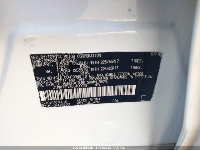 Toyota Rav4 Xle 2016 JTMWFREV8GJ100028 Image 9