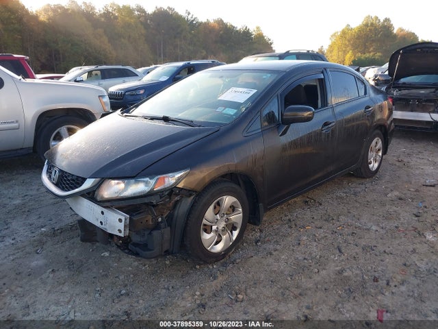 Honda Civic Sedan Lx 2014 2HGFB2F58EH541501 Image 2