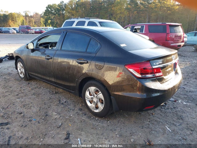 Honda Civic Sedan Lx 2014 2HGFB2F58EH541501 Image 3