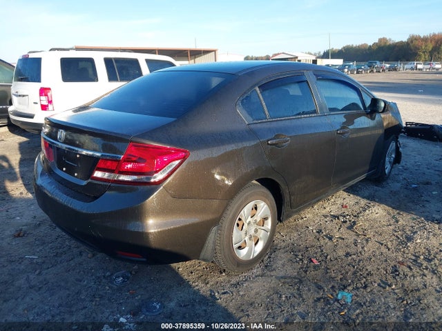 Honda Civic Sedan Lx 2014 2HGFB2F58EH541501 Image 4