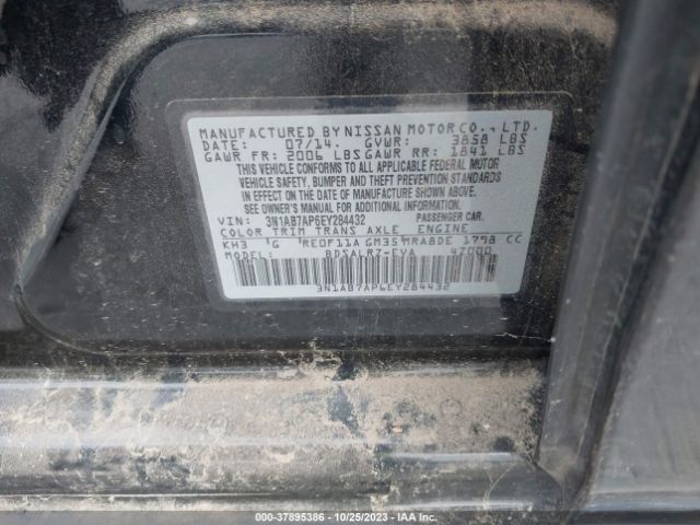 3N1AB7AP6EY284432 Nissan SENTRA SR