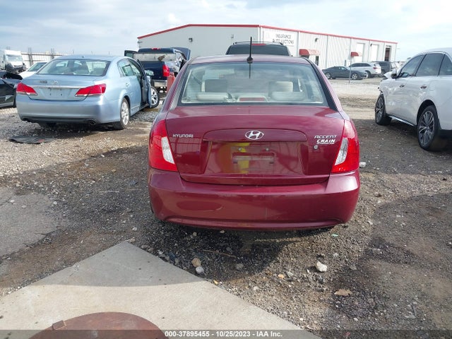 2011 HYUNDAI ACCENT GLS VIN: KMHCN4AC5BU598964