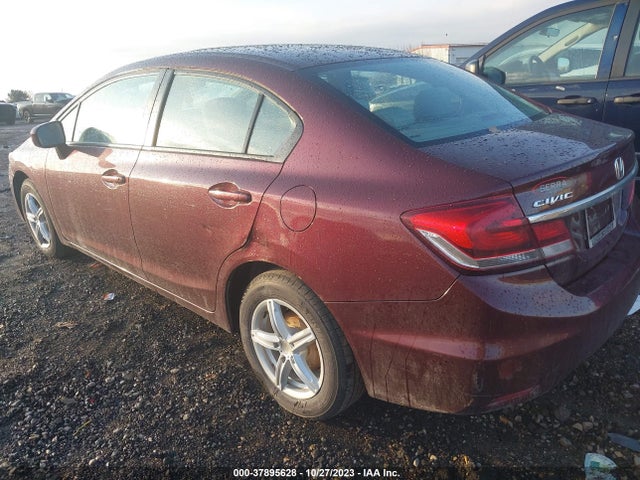 2014 HONDA CIVIC SEDAN LX VIN: 19XFB2F58EE008297