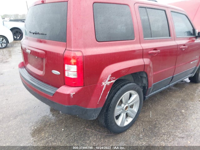 2012 JEEP PATRIOT LATITUDE VIN: 1C4NJPFB9CD602557