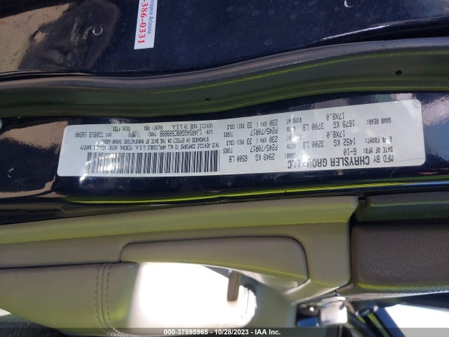 2011 JEEP GRAND CHEROKEE LAREDO VIN: 1J4RS4GG0BC509898