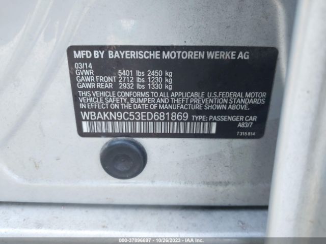 WBAKN9C53ED681869 BMW 550i