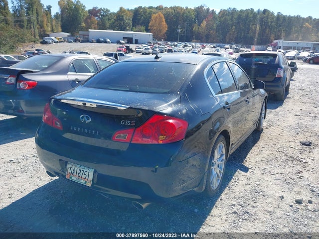 2008 INFINITI G35 SEDAN JOURNEY VIN: JNKBV61E78M214901