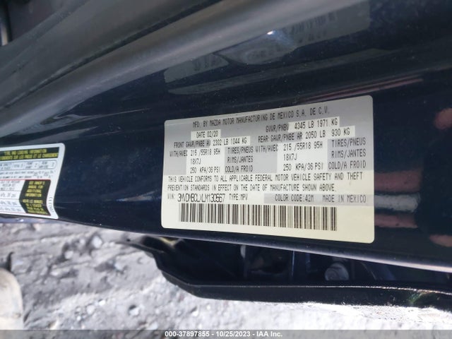 Mazda Cx-30 Select Package 2020 3MVDMBCLXLM130567 Image 9