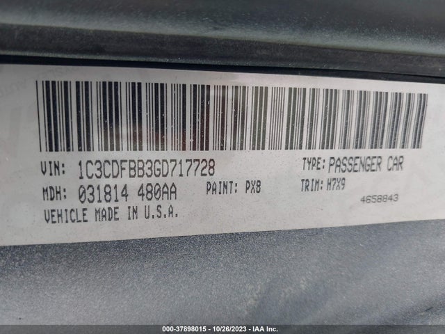 Dodge DART SXT 2016 1C3CDFBA6GD584583 Image 9