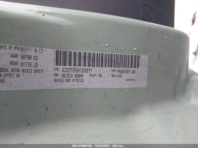 2017 FIAT 500C 3C3CFFER3HT659277 Photo 8