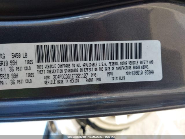 3C4PDCDG1ET221127 Dodge Journey Limited