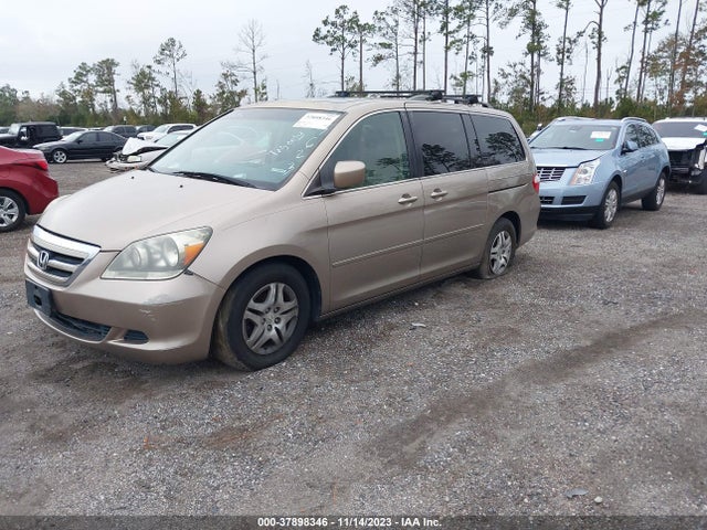 2007 HONDA ODYSSEY EX-L VIN: 5FNRL38737B427623