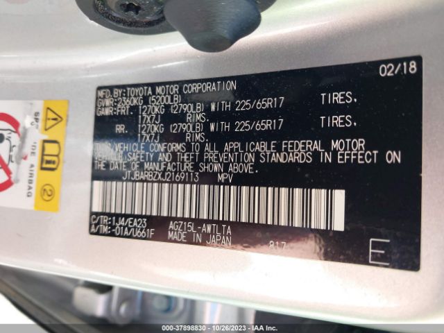 2018 LEXUS NX 300 JTJBARBZXJ2169113 Photo 8