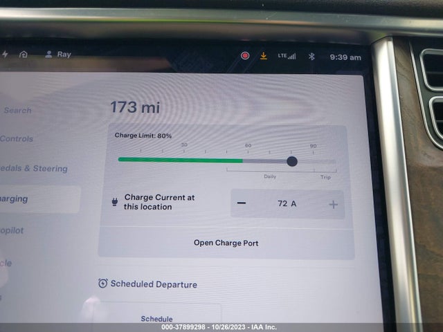 5YJSA1E27HF191466 Tesla Model S 100d/90d/75d/60d/p100d