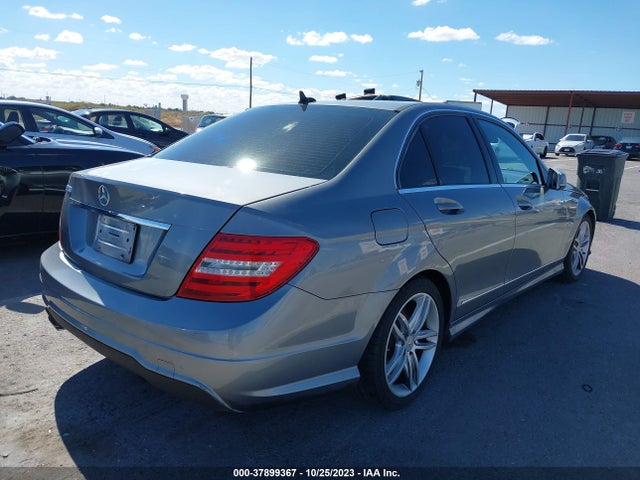 2012 MERCEDES-BENZ C-CLASS C 250 VIN: WDDGF4HB7CR209901