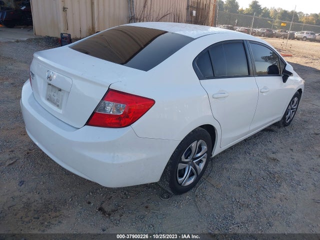 2012 HONDA CIVIC SDN LX VIN: 2HGFB2F56CH334599