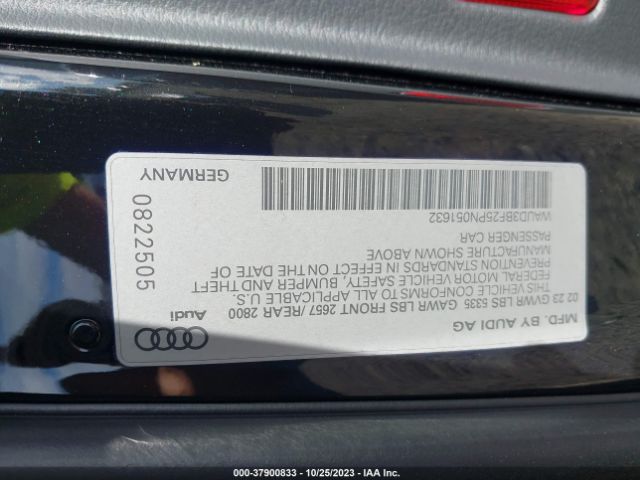 2023 AUDI A6 SEDAN WAUD3BF25PN051632 Photo 8