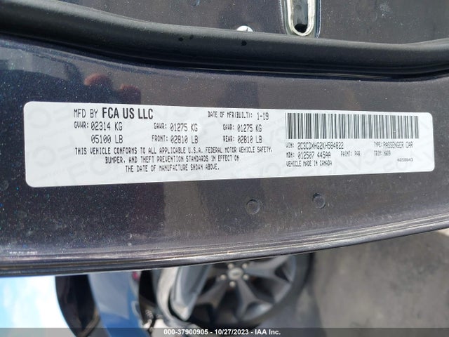 Dodge CHARGER GT 2019 2C3CDXHG2KH584822 Image 9