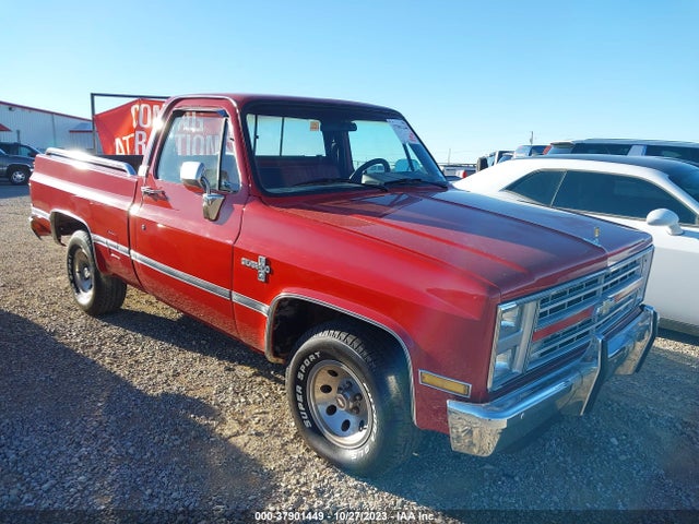 1987 CHEVROLET R10 VIN: 1GCDR14K6HS184823