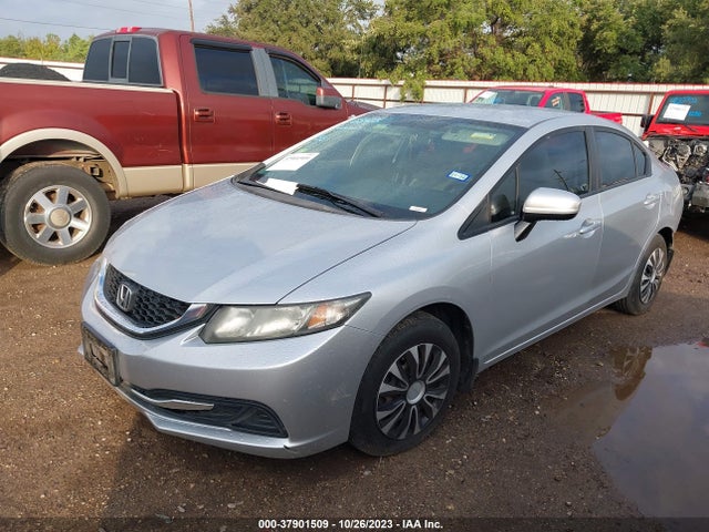 Honda Civic Sedan Lx 2014 2HGFB2F59EH511133 Image 2