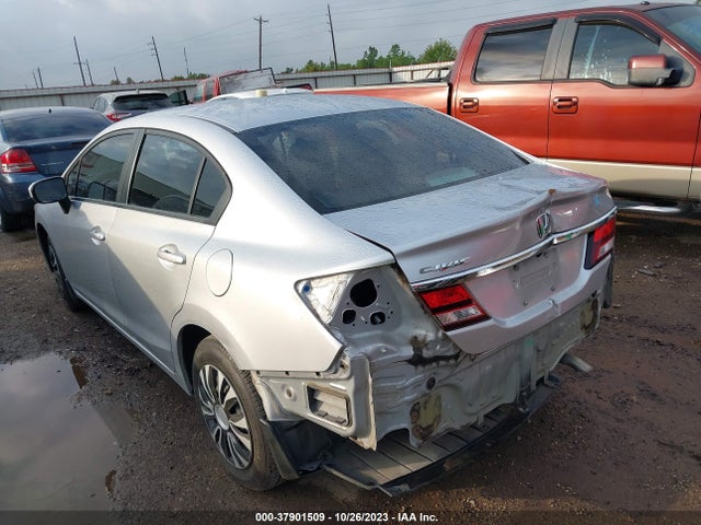 Honda Civic Sedan Lx 2014 2HGFB2F59EH511133 Image 3