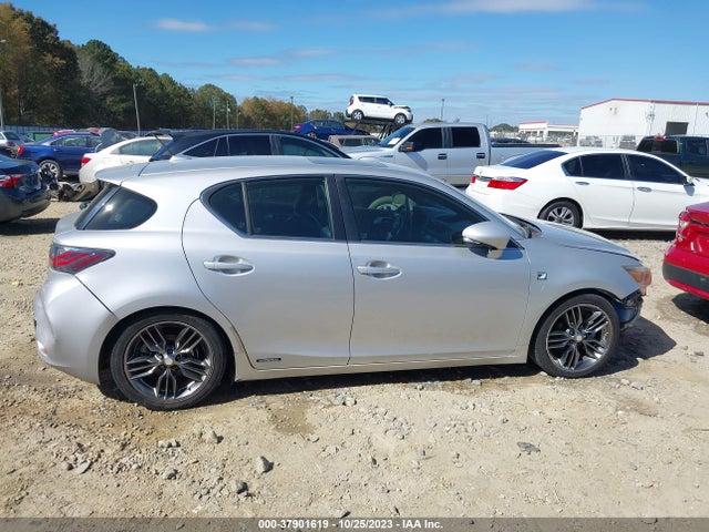 2012 LEXUS CT 200H PREMIUM VIN: JTHKD5BH9C2059326