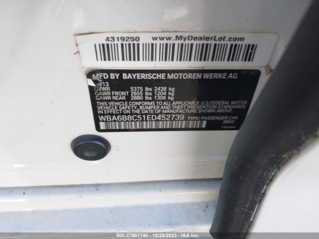 WBA6B8C51ED452739 BMW 6 Series 640i Xdrive