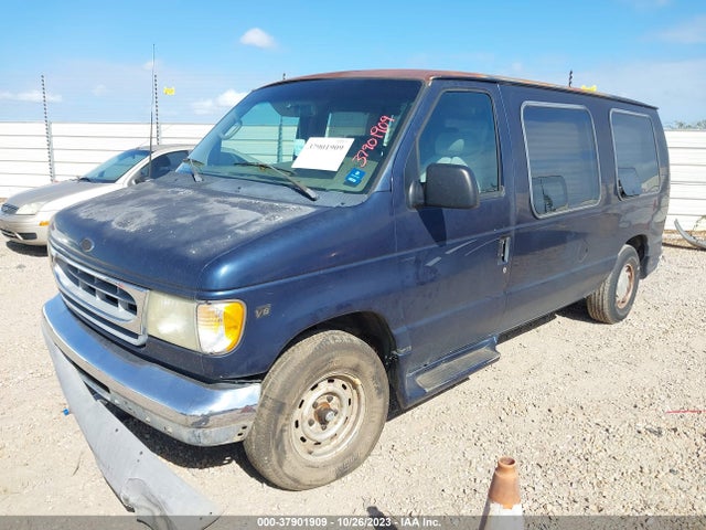 2002 FORD ECONOLINE CARGO VAN VIN: 1FDRE14W82HB28452