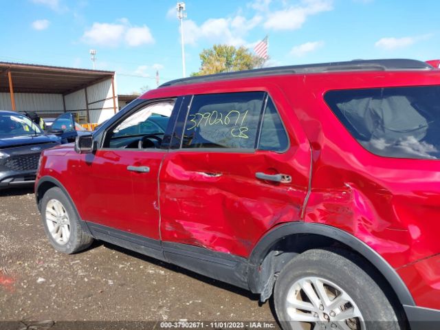 1FM5K8B81HGD97220 Ford Explorer Base